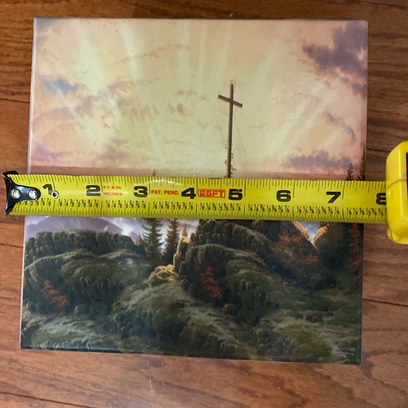 Vintage 2002 THOMAS KINKADE Painter Of Light rare Sunrise Cardboard Box - Picture 7 of 10